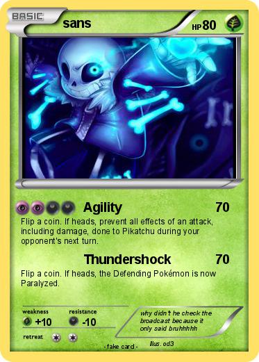Pokemon sans