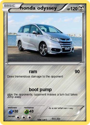 Pokemon honda odyssey