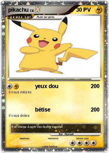 Pokemon pikachu