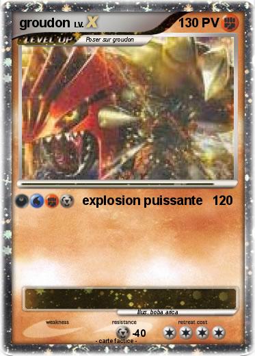 Pokemon groudon