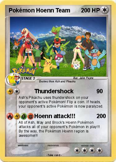 Pokemon Pokémon Hoenn Team