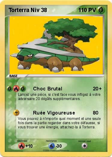 Pokemon Torterra Niv 38