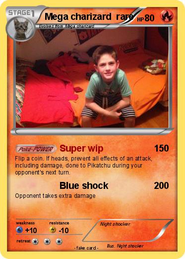 Pokemon Mega charizard  rare