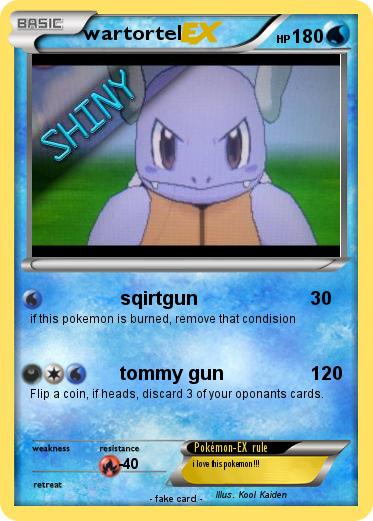 Pokemon wartortel