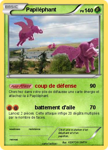 Pokemon Papiléphant