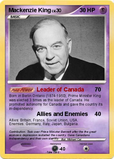 Pokemon Mackenzie King