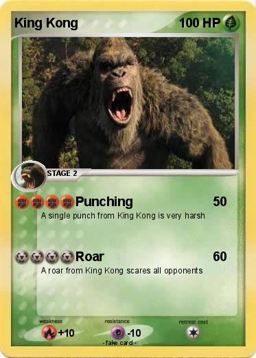 Pokemon King Kong
