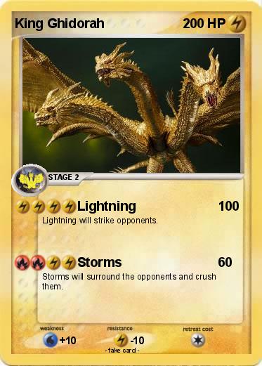 Pokemon King Ghidorah