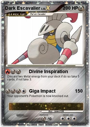 Pokemon Dark Escavalier