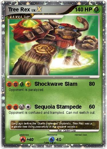 Pokemon Tree Rex