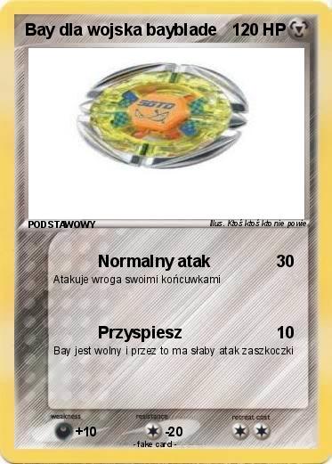 Pokemon Bay dla wojska bayblade