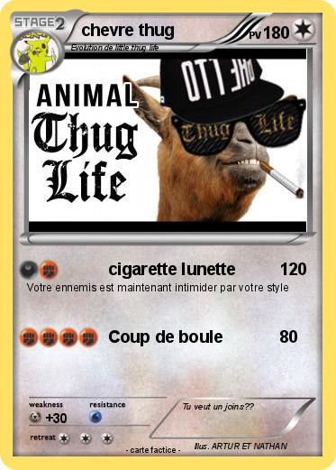 Pokemon chevre thug