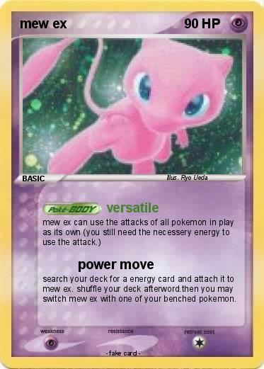 Pokemon mew ex