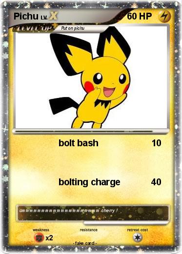 Pokemon Pichu