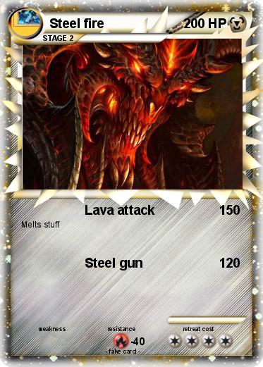 Pokemon Steel fire