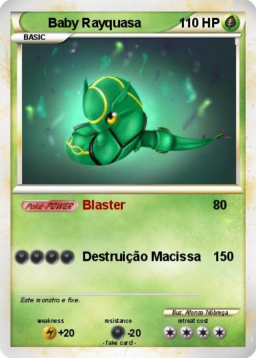 Pokemon Baby Rayquasa