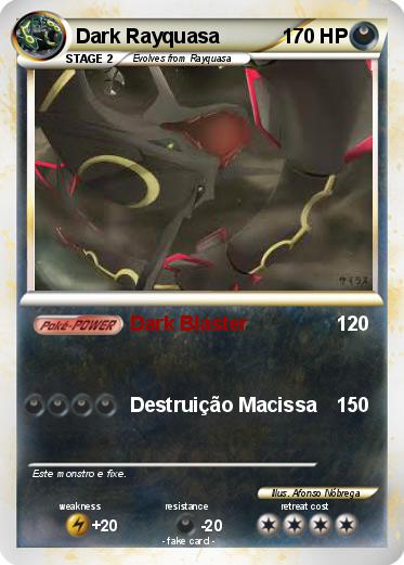 Pokemon Dark Rayquasa