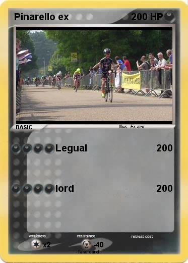 Pokemon Pinarello ex
