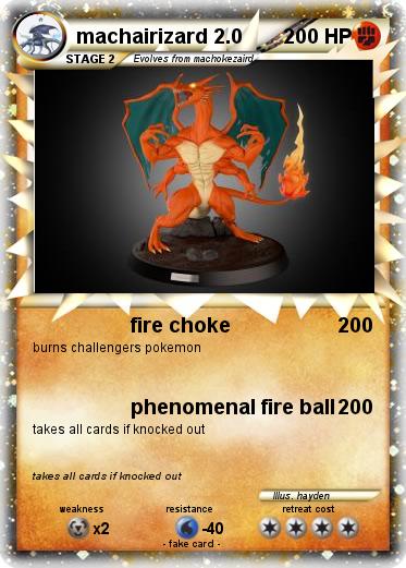 Pokemon machairizard 2.0