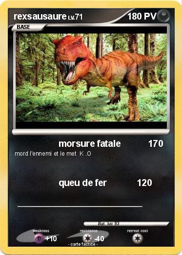 Pokemon rexsausaure