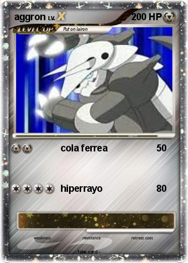Pokemon aggron