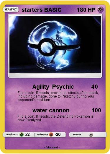 Pokemon starters BASIC