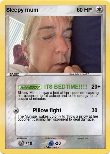 Pokemon Sleepy mum