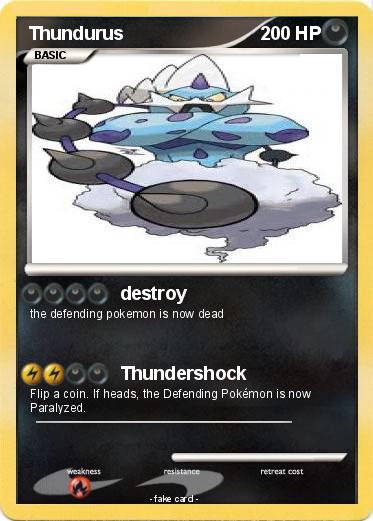 Pokemon Thundurus