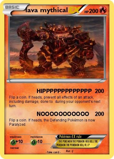 Pokemon lava mythical