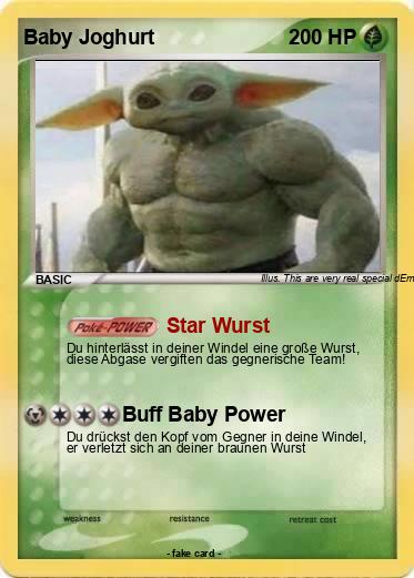 Pokemon Baby Joghurt