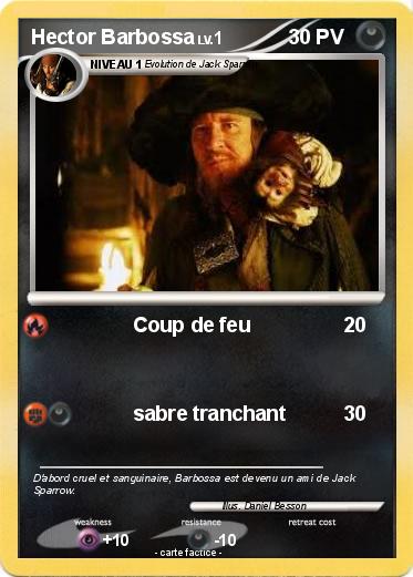 Pokemon Hector Barbossa
