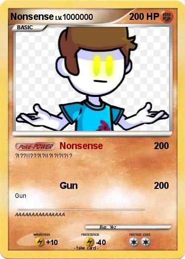 Pokemon Nonsense