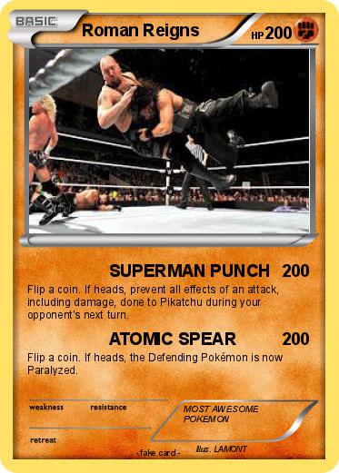 Pokemon Roman Reigns