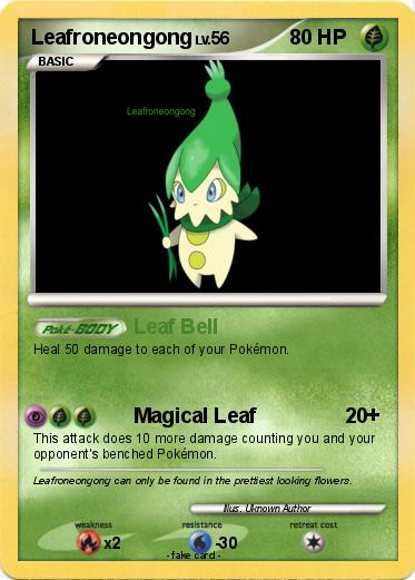 Pokemon Leafroneongong