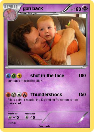 Pokemon gun back