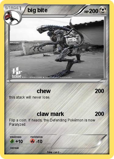 Pokemon big bite