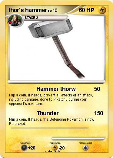 Pokemon thor's hammer