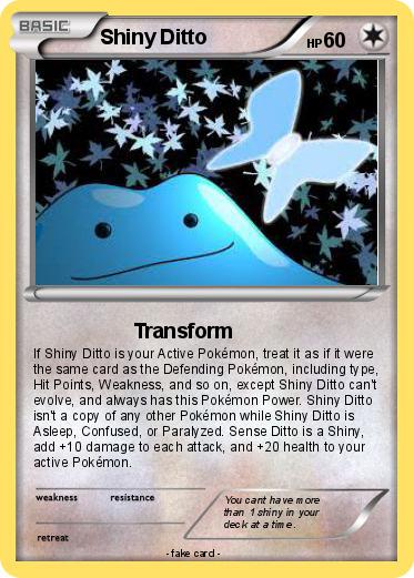 Pokemon Shiny Ditto