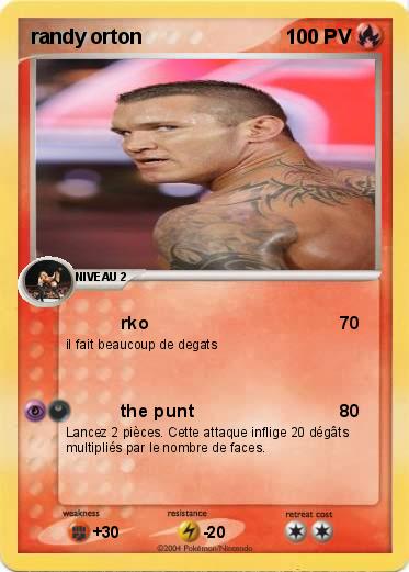 Pokemon randy orton