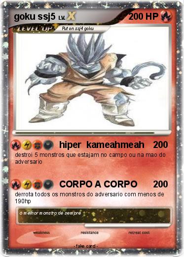 Pokemon goku ssj5