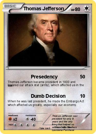 Pokemon Thomas Jefferson