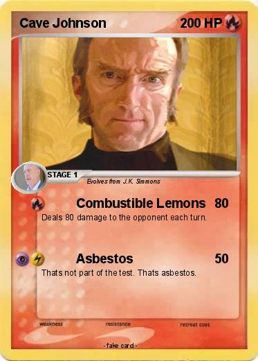 Pokemon Cave Johnson