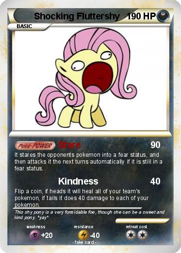 Pokemon Shocking Fluttershy