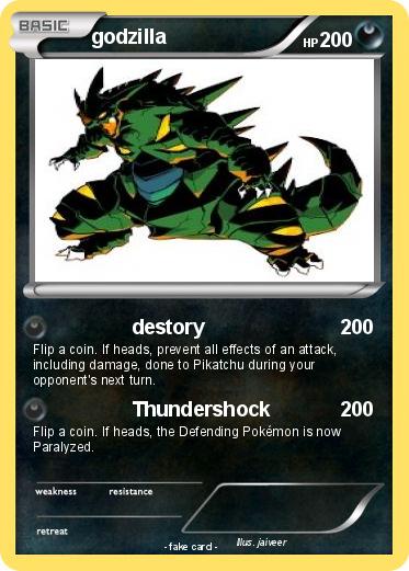 Pokemon godzilla