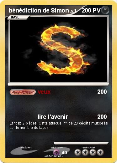 Pokemon bénédiction de Simon