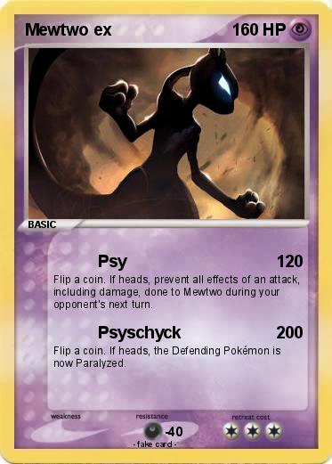 Pokemon Mewtwo ex