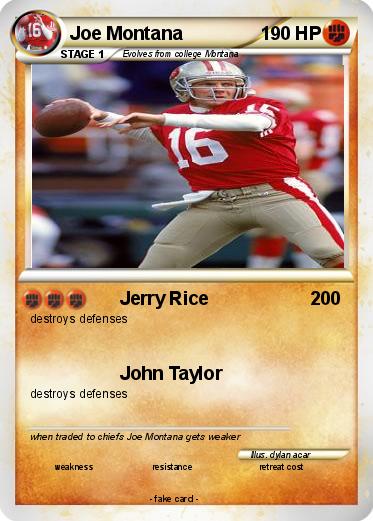 Pokemon Joe Montana