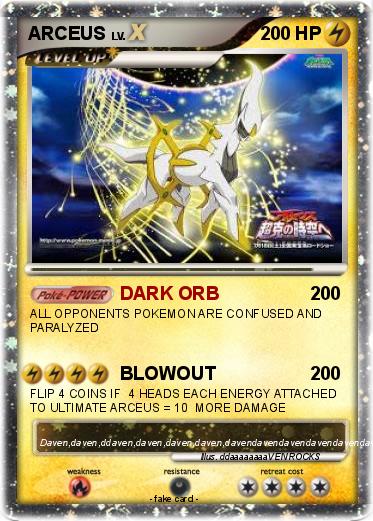 Pokemon ARCEUS