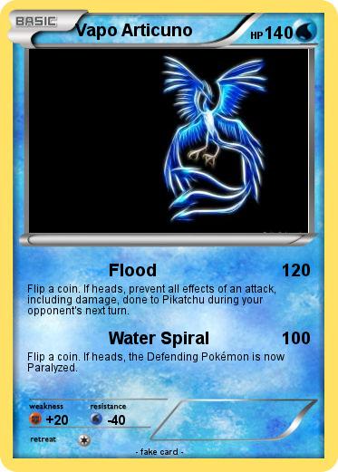 Pokemon Vapo Articuno