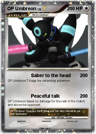 Pokemon OP Umbreon